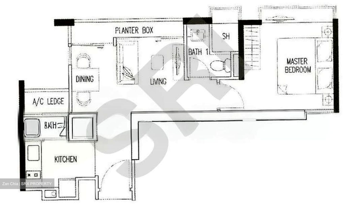 City Regency (D12), Apartment #580313261